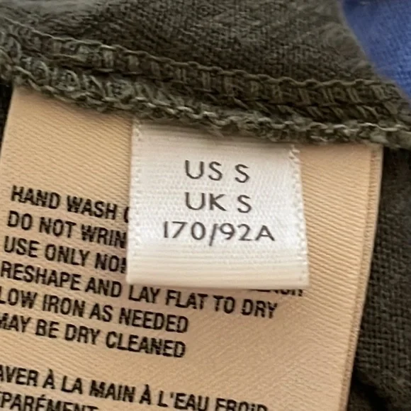 Anthropologie Blue Twist Knot Tee Blouse Sz. S - Picture 10 of 13